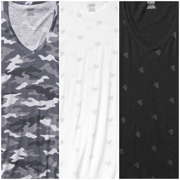 PINK Victoria's Secret Tops - VS PINK NWT Perfect Tees